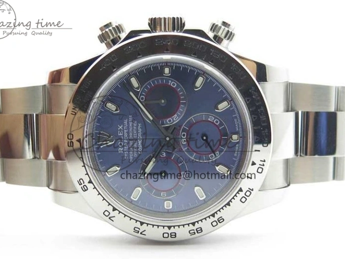 MiroTime 0328 Daytona 116509 SS Noob 1:1 Best Edition 904L SS Case and Bracelet Blue Dial SA4130 V AllSeason 3180